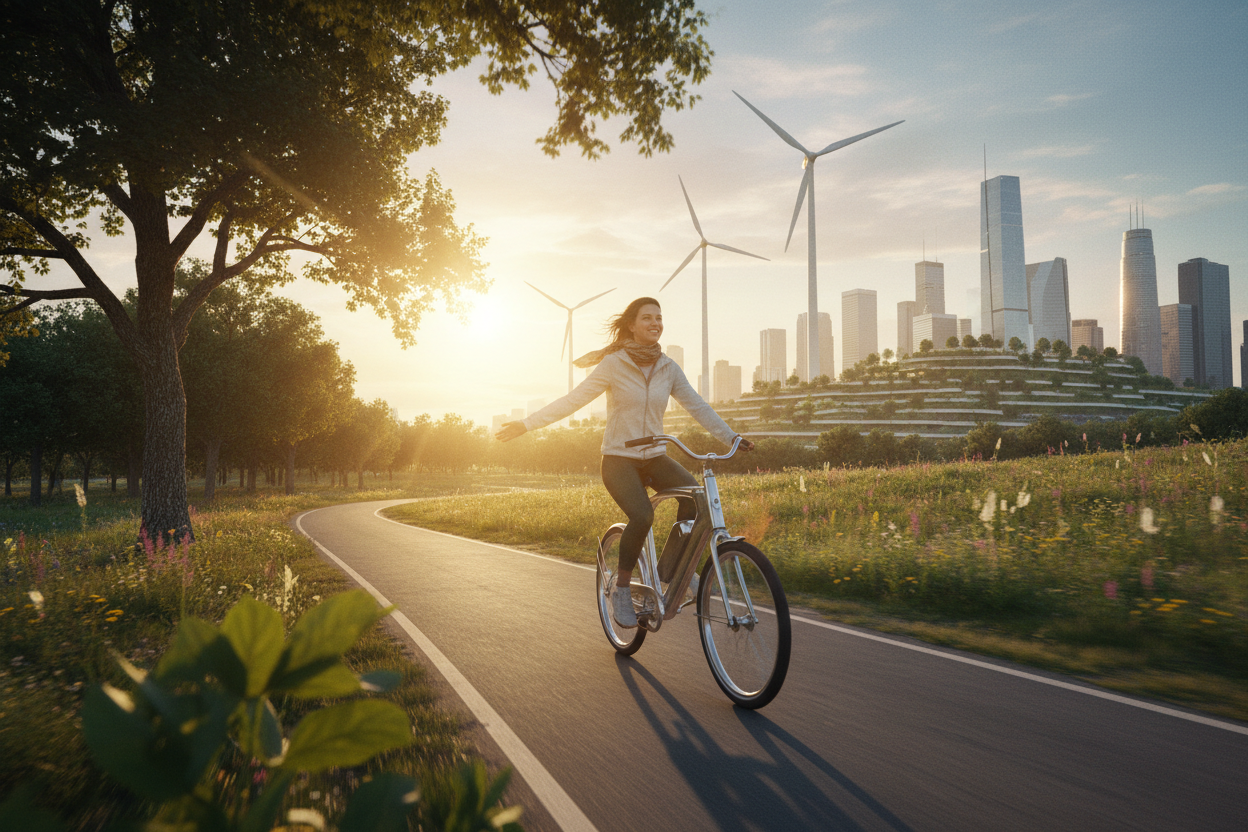 How E-Bikes Support a Sustainable Future